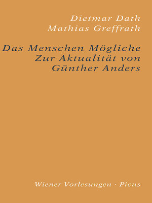 cover image of Das Menschen Mögliche